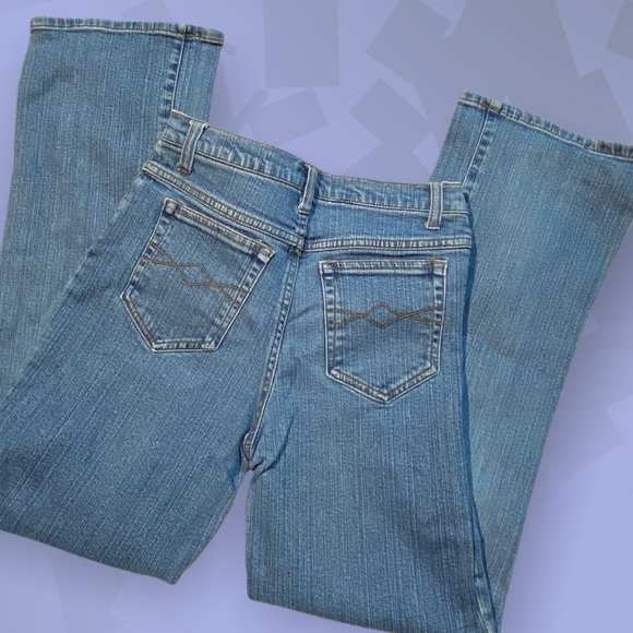 Faded Glory Stretch Bootcut Jeans 12 Regular - Picture 9 of 12